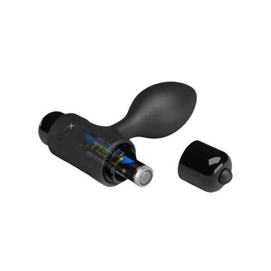 Plug Anal Vibrador Negro