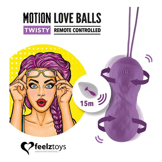 Bolita Vibradora Twisty