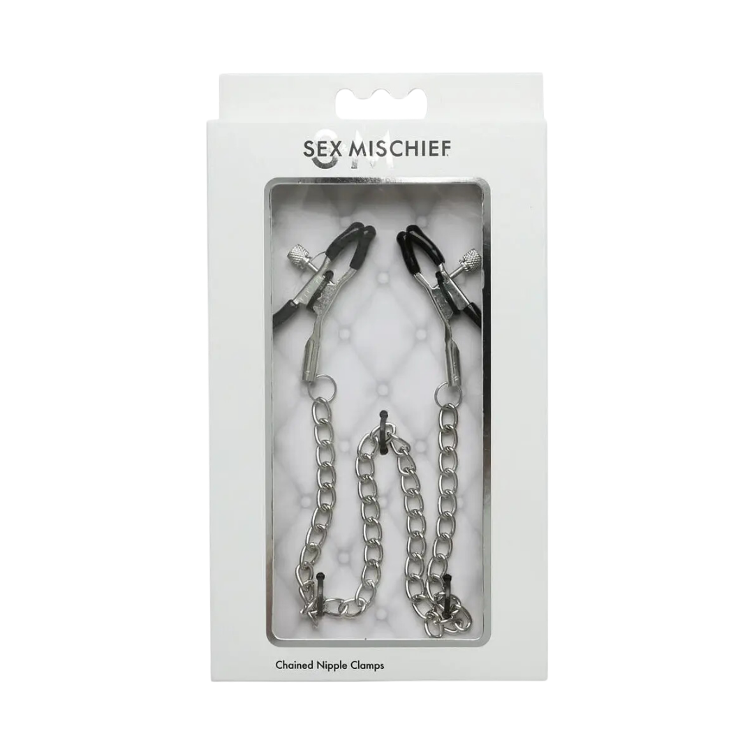 Clips para pezones con cadenas