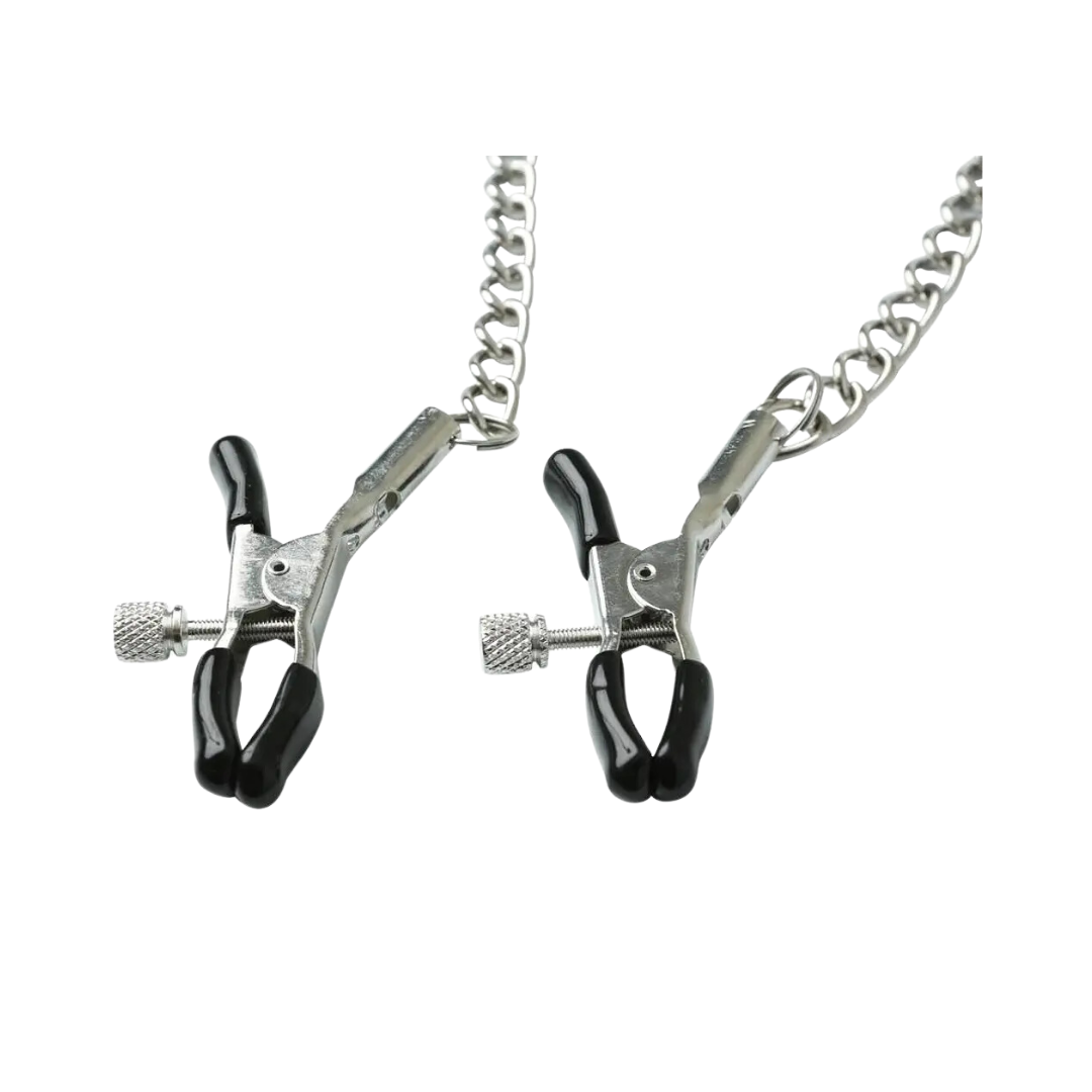 Clips para pezones con cadenas