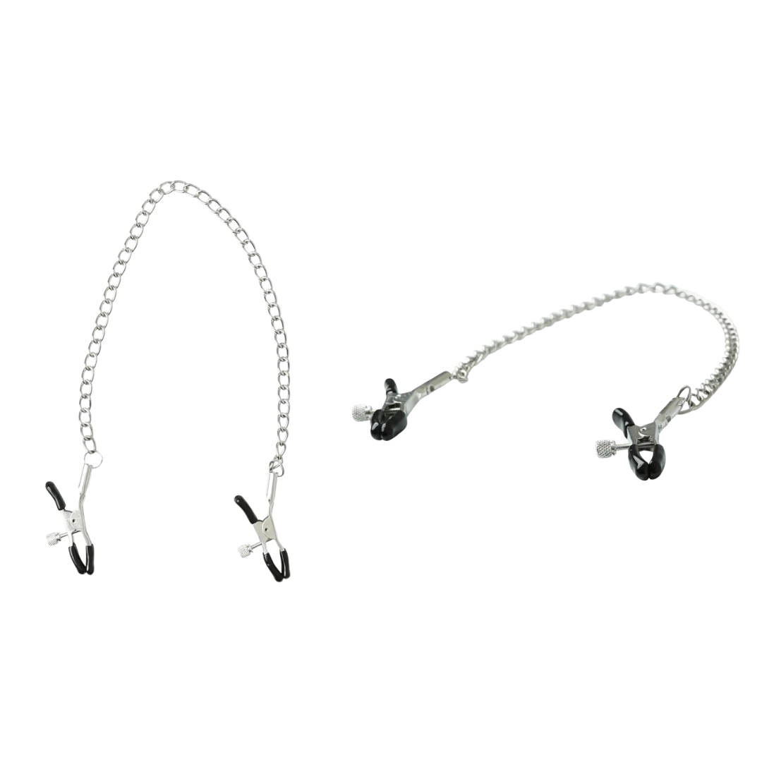 Clips para pezones con cadenas