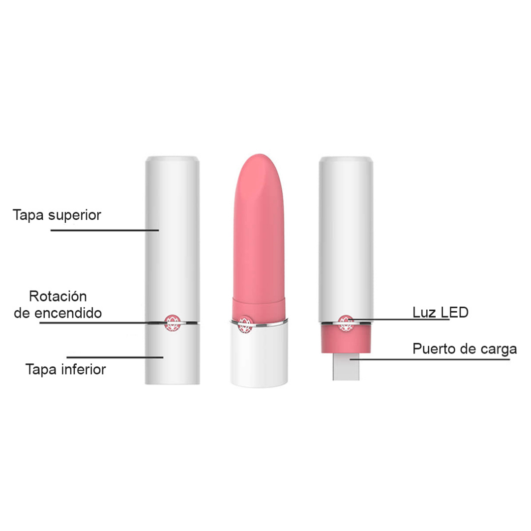 Vibrador Labial Magic Lotos Con APP