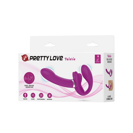 Valerie Strapless Vibrador Doble