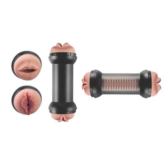 Masturbador Doble Vagina- Boca