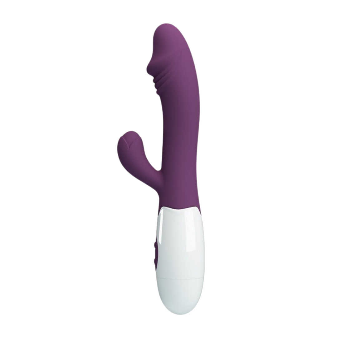 Snappy Vibrador De Doble Estimulación Burdeo