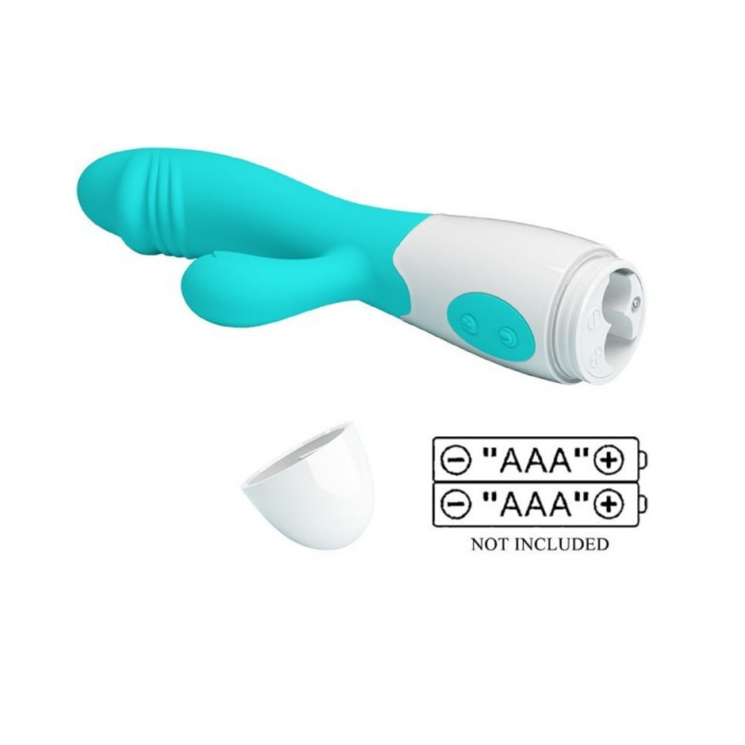 Snappy Vibrador Doble Estimulación Turquesa