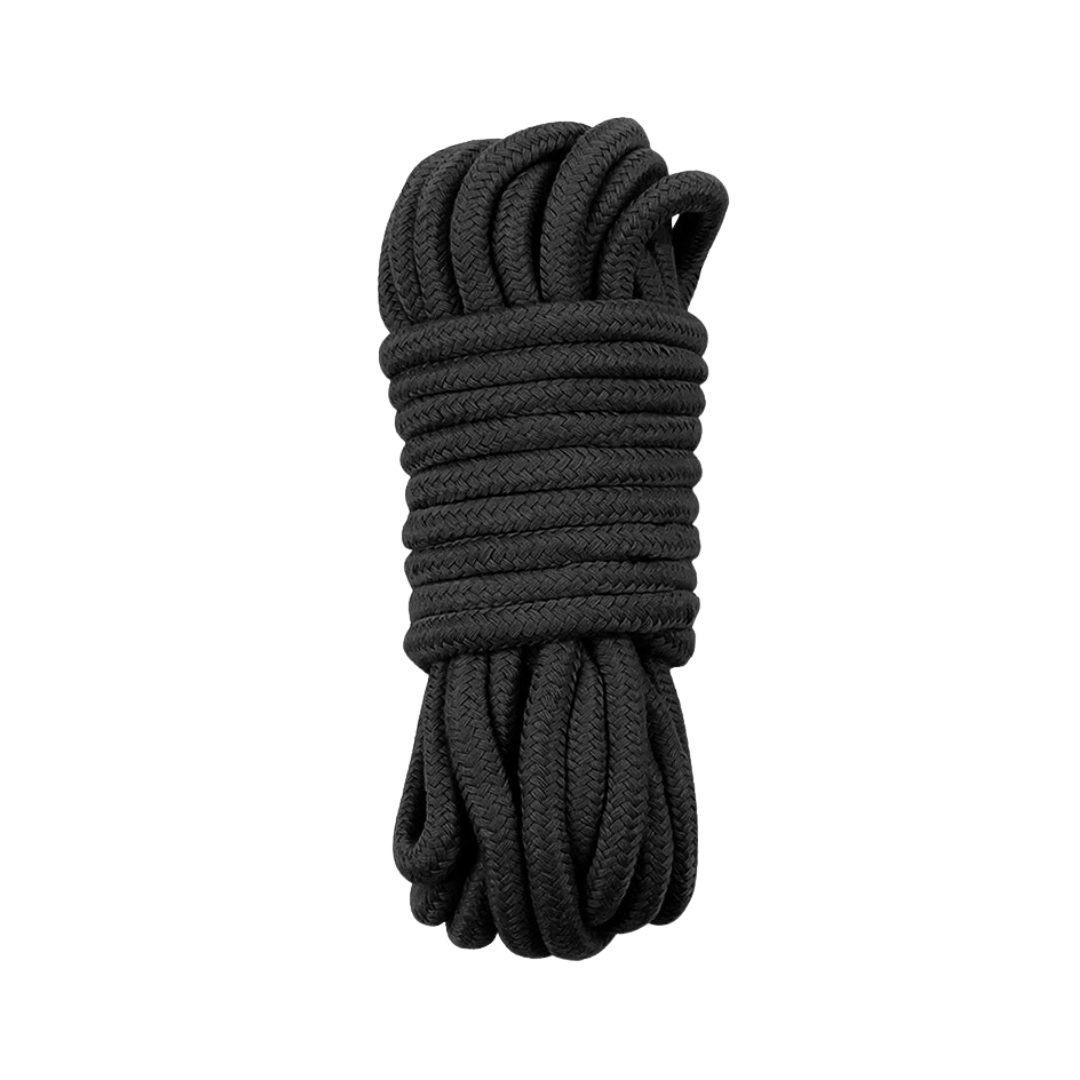 Cuerda Bondage Algodón 20 MT Negro