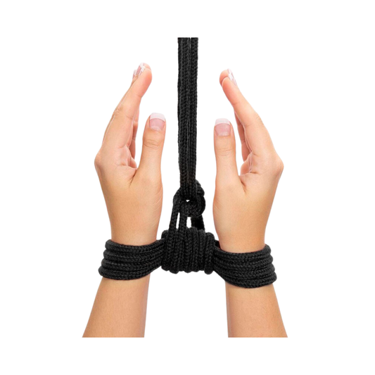 Cuerda Bondage Algodón 20 MT Negro