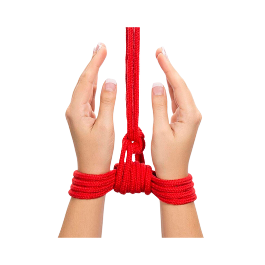 Cuerda Bondage Algodón 20 MT Rojo