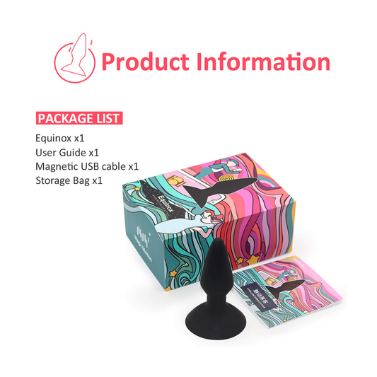 Plug anal vibrador magic Equinox Magicmotion