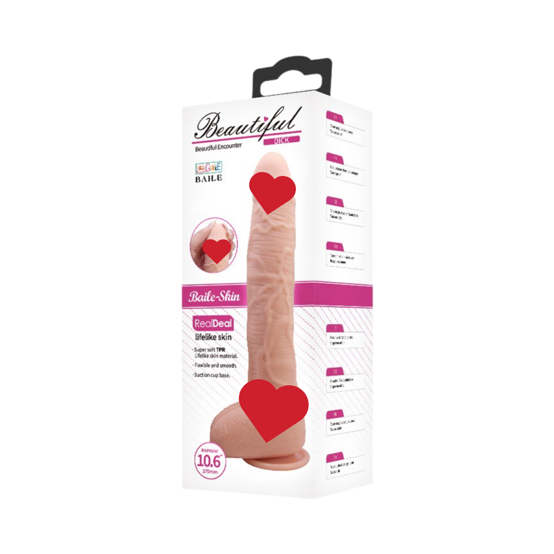 Dick Dildo Realista Super Soft 27cm