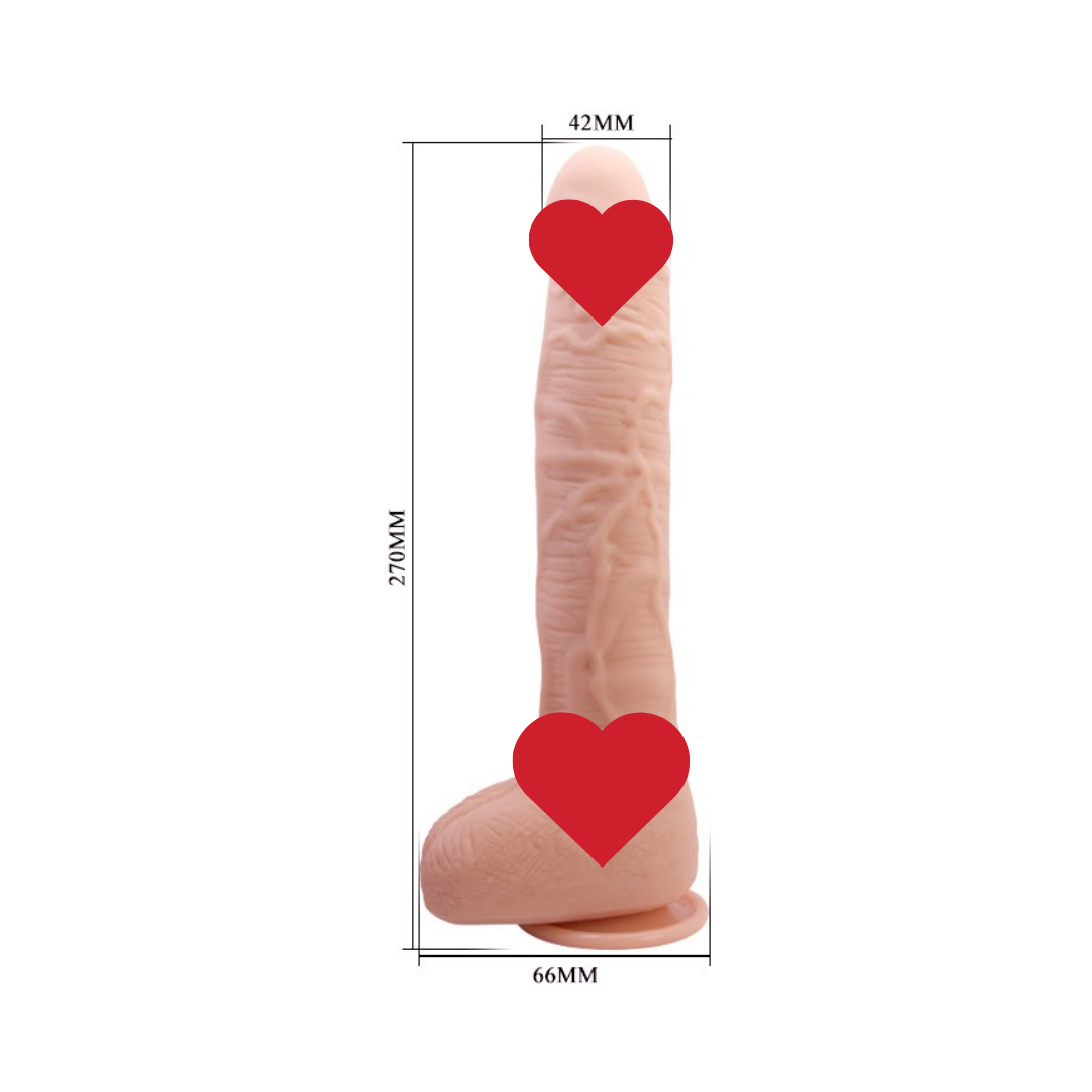 Dick Dildo Realista Super Soft 27cm