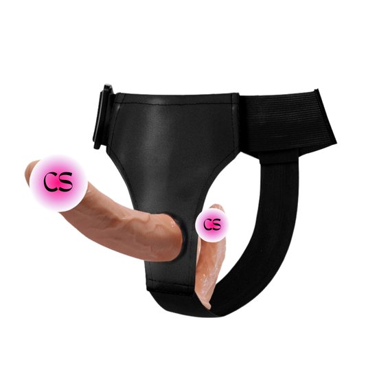 Arnés Con Dildos Realistas Doble Penetración