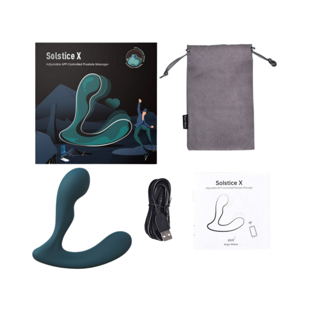Solstice X Vibrador Prostático con APP