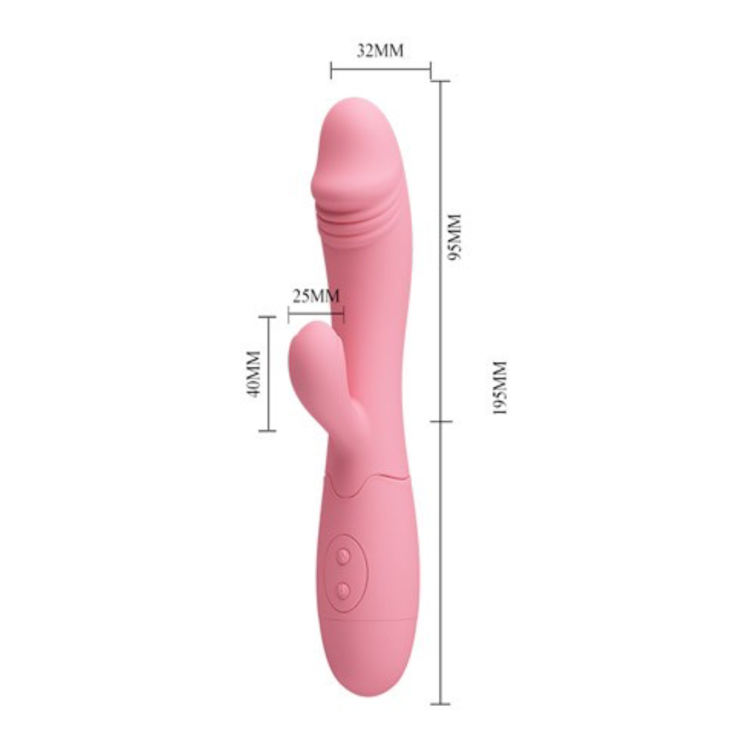 Snappy Vibrador Recargable Rosa