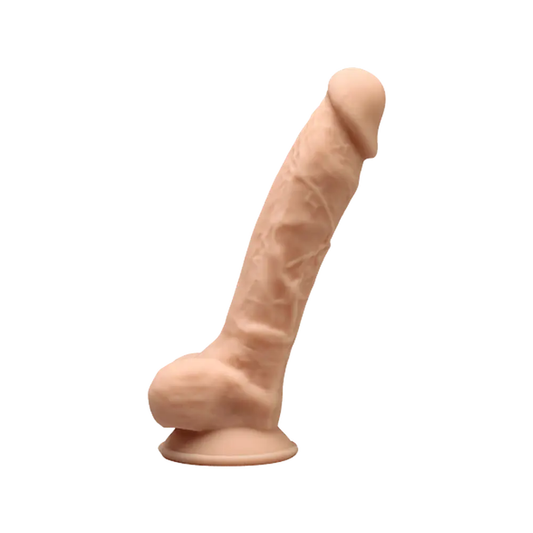 Dildo Realístico Termoreactivo Color Piel 7"
