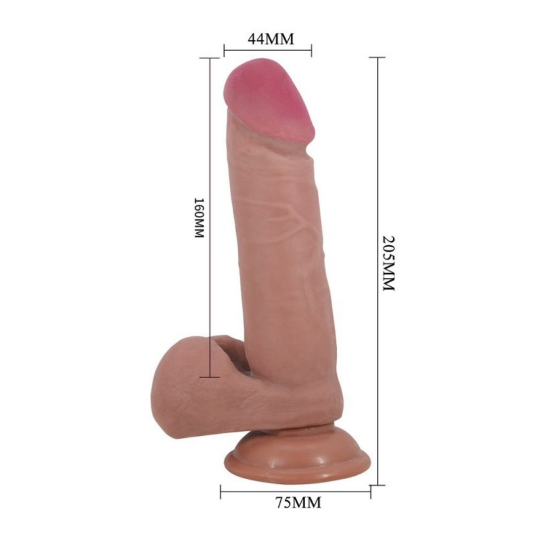 Creel Dildo Realista Piel Deslizable 20,5