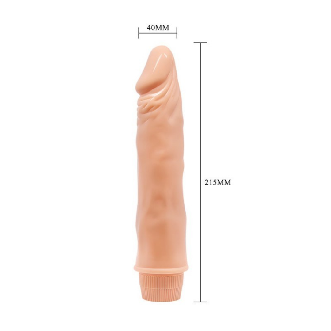 Dwarf Vibrador Realista 21,5 cm