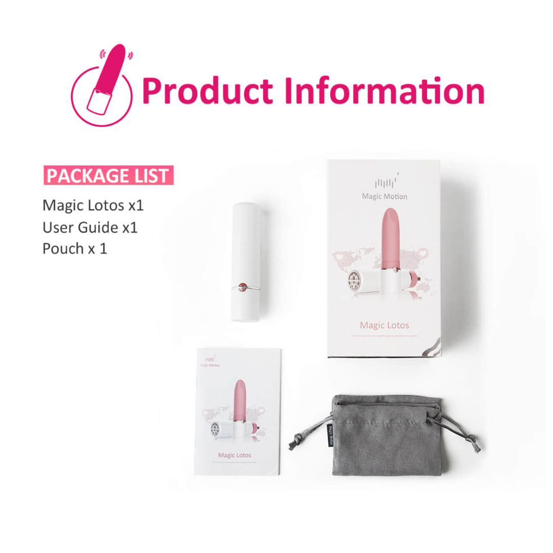 Vibrador Labial Magic Lotos Con APP