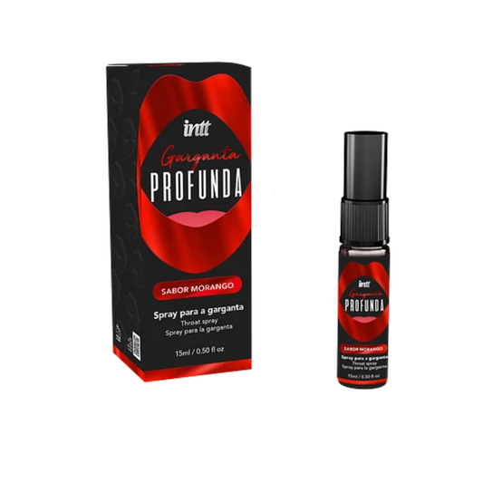 Gel Para Sexo Oral Garganta Profunda Fresa