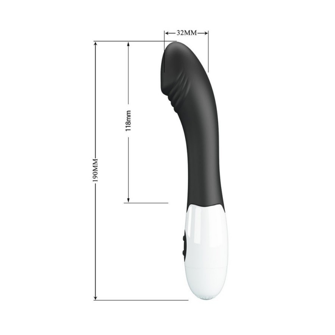 Elemental Vibrador Punto G - Negro