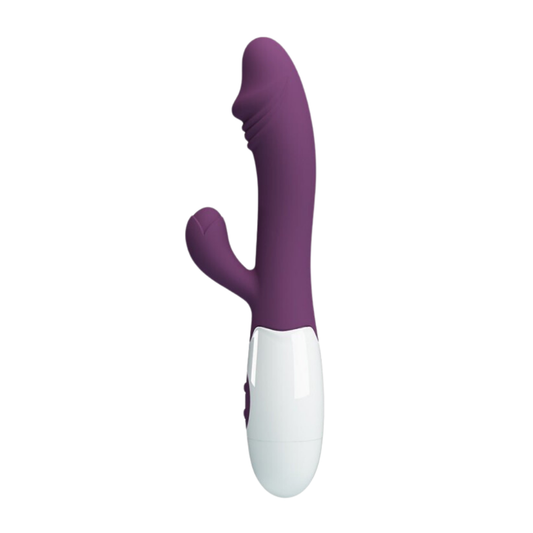 Snappy Vibrador De Doble Estimulación Burdeo