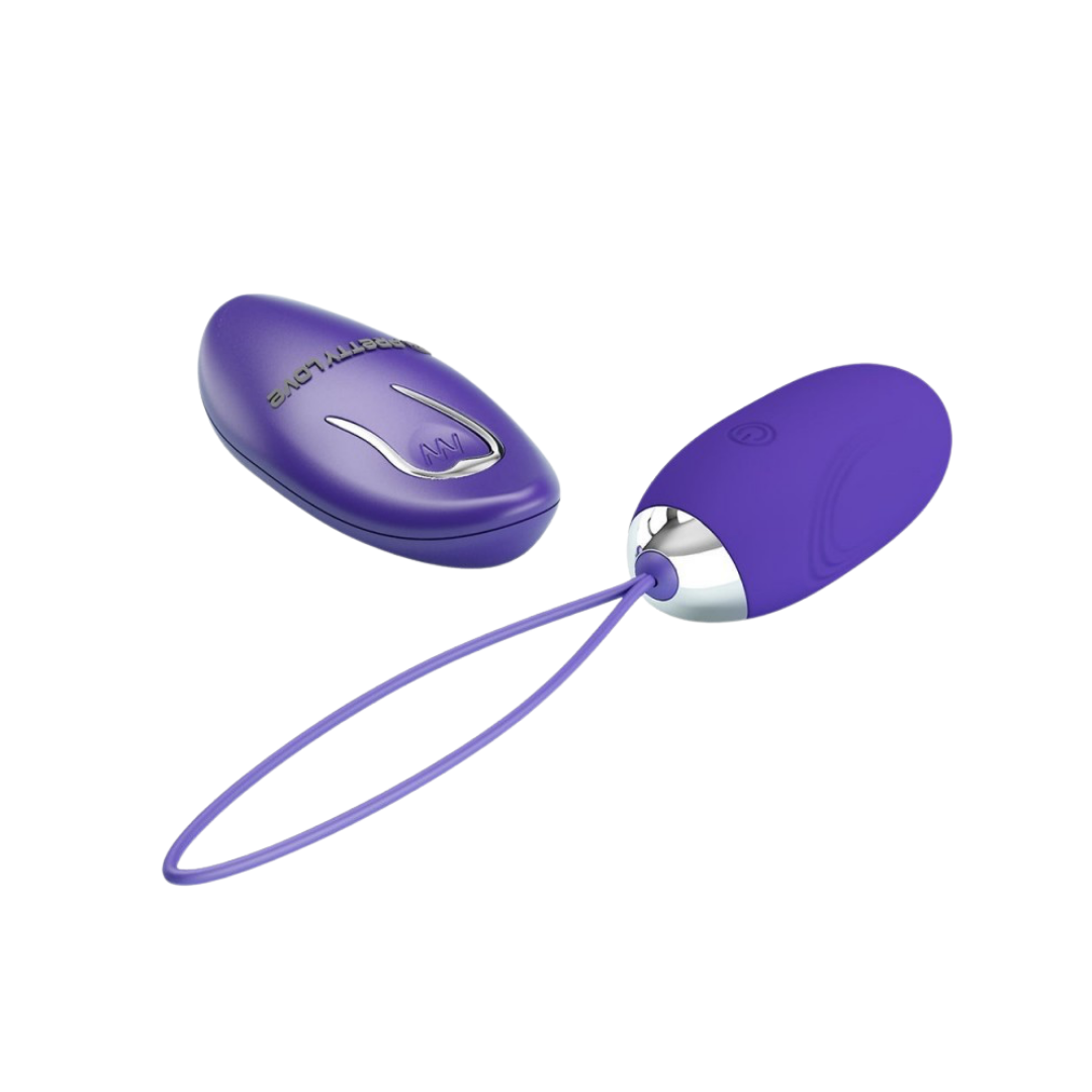 Jenny Huevo Vibrador con Control Remoto - Morado