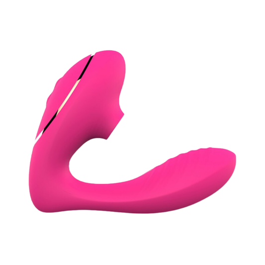 Double Orgasm - Vibrador Dual con Succionador