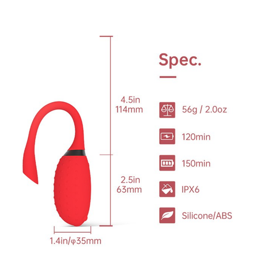 Magic Fugu Vibrador con APP