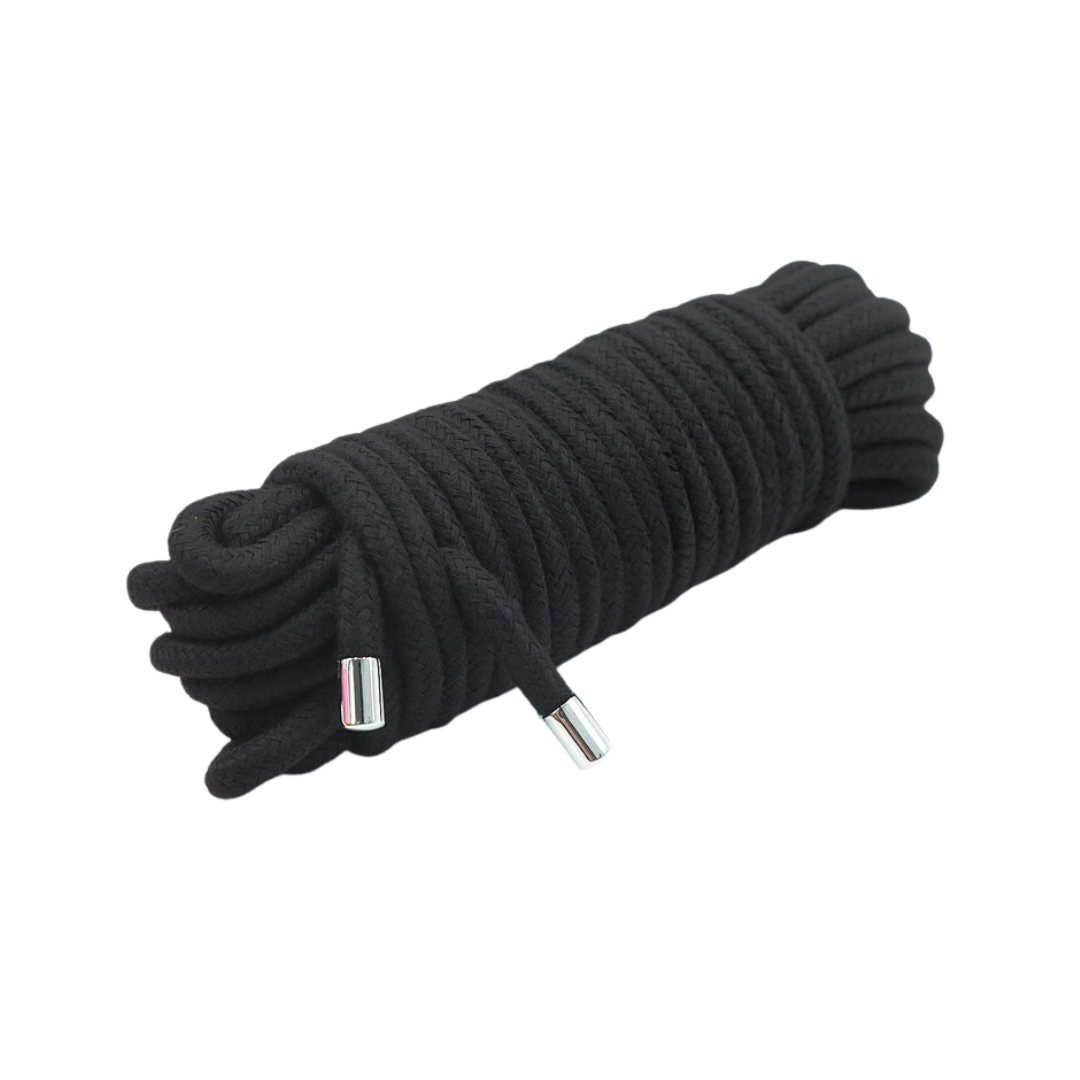 Cuerda Bondage Algodón 10 MT Negro