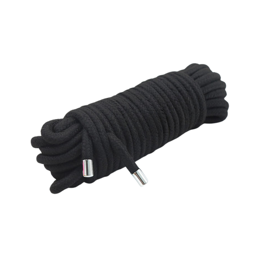 Cuerda Bondage Algodón 10 MT Negro