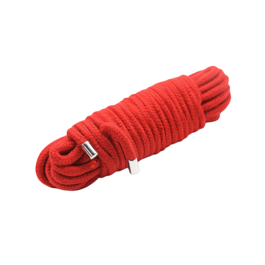 Cuerda Bondage Algodón 10 MT Rojo
