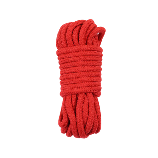 Cuerda Bondage Algodón 20 MT Rojo