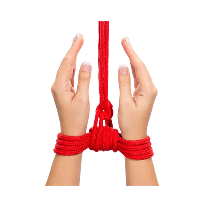 Cuerda Bondage Algodón 20 MT Rojo