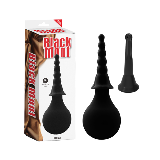 Enema Anal Black Mont Doble Set