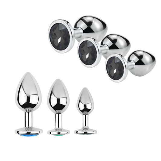 Kit Plug Metalico Con Joya