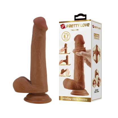 Tallen Dildo Realista Piel Deslizable 22 cm
