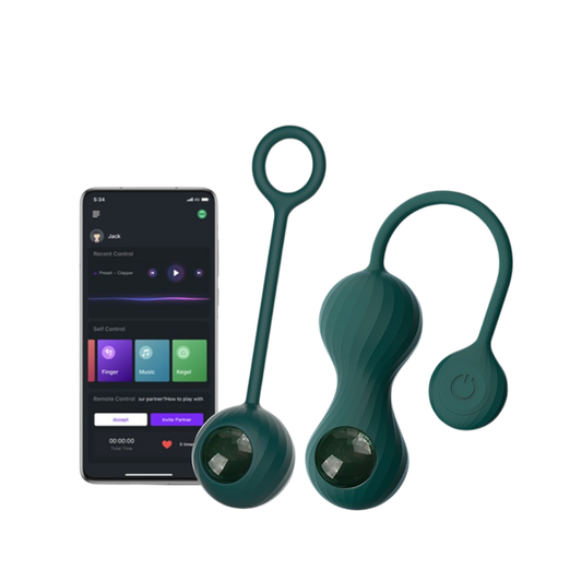 Crystal Duo Bolas Kegel Con APP
