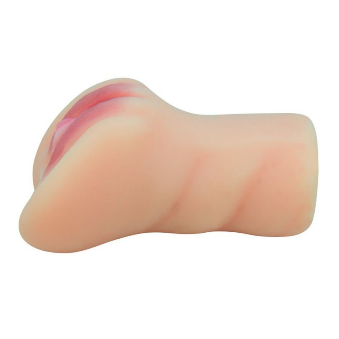 Masturbador Realistico Vagina y Ano - Vainilla