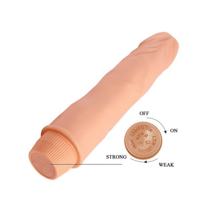 Dwarf Vibrador Realista 21,5 cm