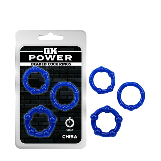 Pack 3 Anillos Azul